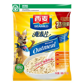 前60秒半价# 西麦纯燕麦 1000g*3袋 19.9元包邮(拍下改价)