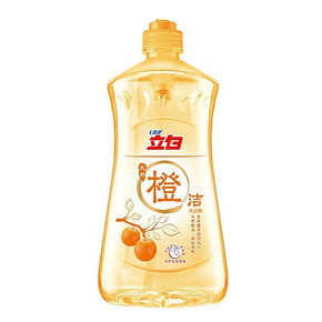 限地区# 立白 橙洁洗洁精 460g 赠天然皂液95g 4.9元
