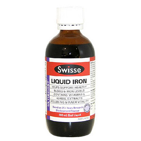 澳洲 Swisse 瑞思 补铁补血口服液 200ml 99.7元包邮(129-39.9+10.6)