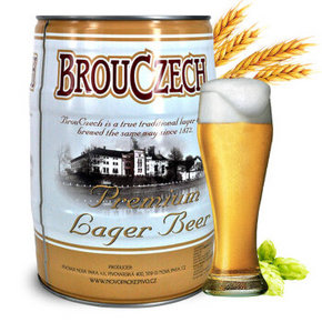 捷克 Brouczech 布鲁杰 克拉格啤酒 5L 折44元(69，99-50)