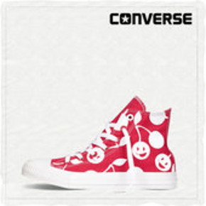CONVERSE匡威 All Star 笑脸樱桃印花板鞋 199元包邮