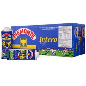 PIEMONTE 皮尔蒙特 全脂牛奶250ml*24 39.9元