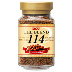 UCC 悠诗诗 114速溶咖啡 90g 22.9元(19.9+3)