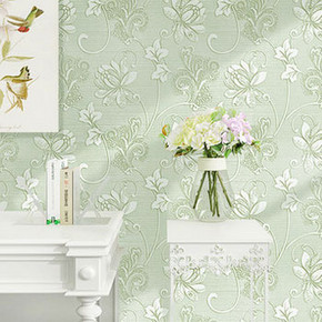 益丝特 3D加厚无纺布欧式田园风墙纸 10米 5.8元包邮(20.8-15券)