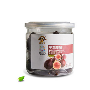 姚太太 无花果脯 188gx2罐装 9.9元包邮(19.9-10券)