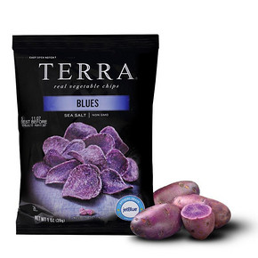 TERRA 泰拉 紫薯片健康零食28g*1包 3元(10包起售)