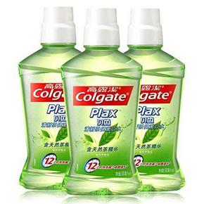 Colgate 高露洁 贝齿清新茶健漱口水 500ml*3瓶 49.9元