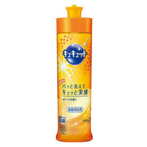 日本 KAO 花王 橙子香味油污洗洁精 240ml 11.7元(9.9+1.8)