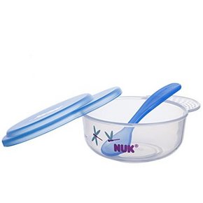 德国 NUK 宝宝碗勺餐具套 颜色随机 19.9元