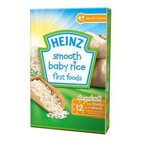 英国进口 Heinz 亨氏纯米糊 100g*3件 16.6元(4.6*3+2.8)