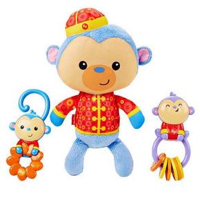 Fisher- Price 费雪 DNC77 猴年新生儿礼盒+凑单 104元包邮(192-88)