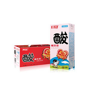 菊乐 酸乐奶 酸牛奶饮料 250ml*12盒 整箱 19.9元包邮(29.9-10券)