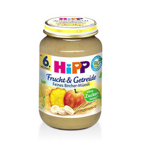 德国 Hipp 喜宝 混合香蕉菠萝配米粉泥 190g 1元