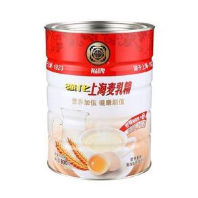 儿时味道# 福牌 强化上海麦乳精 香浓牛奶味 800g 折33元(99元选3件)