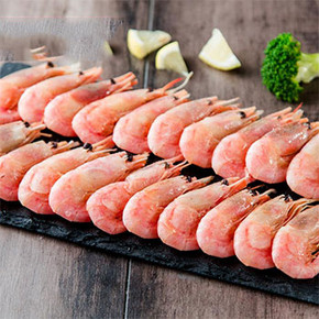 易果生鲜 加拿大北极甜虾 500g*4包 87.6元