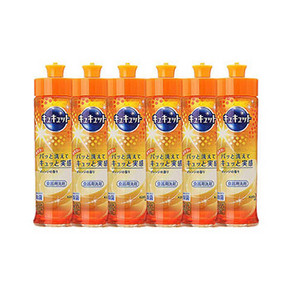 KAO 花王 除菌配方果蔬洗洁精香橙味 240ml*6瓶 56.8元(49.9+6.9)