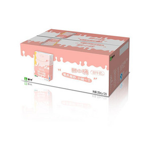 蒙牛 甜小嗨 甜牛奶 利乐基础包250ml*12盒*2箱 51元(102-51)