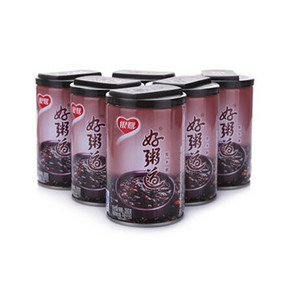 银鹭 八宝粥 好粥道 黑米 280g*6罐 16.9元