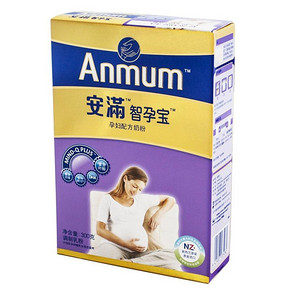 限地区# 新西兰进口 安满 智孕宝孕妇配方奶粉 300g 10元