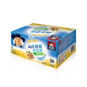 桂格 高纤燕麦乳榛果味 PET彩箱 350ml*12瓶 折19.9元(39.9，199-100)