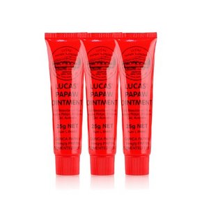 LUCAS 卢卡斯 番木瓜万用膏 25g*3支*3件 195.8元包邮(75*3-50+税)