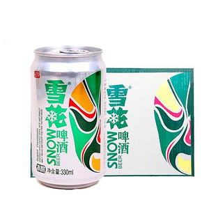 限地区# 雪花 啤酒 冰酷拉罐 330ml*24罐/箱 39.9元