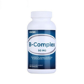 赶走疲累# GNC 健安喜 维生素B复合片 50mg*100粒 折73.9元(买4免1+税)