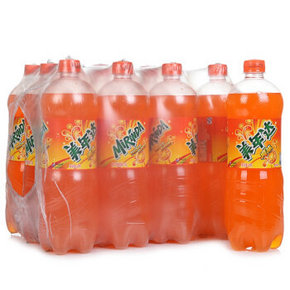 限地区# Mirinda 美年 橙味 把乐带回家 1L*12瓶 35.7元