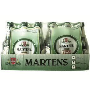 MARTENS 麦氏 1758 10°P 纯生啤酒 500ml*24瓶 65元