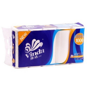 微信端# Vinda 维达 卫生纸 超韧3层无芯卷纸 100g*10卷 9.9元