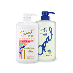限地区# Opal 澳宝 经典滋润沐浴露750ml+乳霜750ml 28元