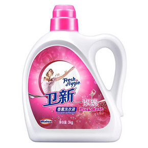 卫新 净白亮色 索菲亚玫瑰洗衣液3kg*2件 39.9元