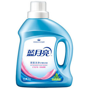 蓝月亮 深层洁净洗衣液 1kg 折9.9元(19.9X10-100)