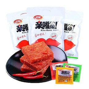 卫龙 亲嘴烧 辣条大礼包 400g 券后7.8元包邮
