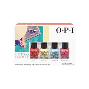 闺蜜拼单# O.P.I 复古的夏 迷你套装指甲油 3.75mlx4瓶x3套 129元