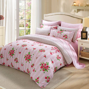 somerelle 安睡宝 全棉印花双人四件套 早安贝蒂 200*230cm 111元(299-188)