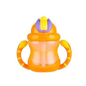 Nuby 努比 双耳防漏PP吸管杯240ml  折23元(42.9，199-100)