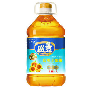 北大荒 盛宴 葵花籽调和油 5L 32.8元