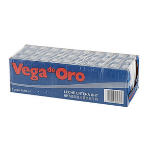 维加 Vega 全脂纯牛奶200ml*30瓶 59.9元