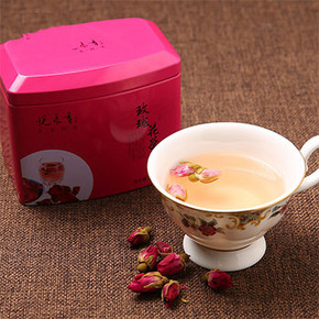滋阴养颜# 悦来香 平阴玫瑰花茶干 80g 9.9元包邮(29.9-20券)