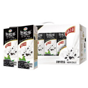 伊利 谷粒多黑谷牛奶饮品 250ml*12盒 折23元(33，99-30)
