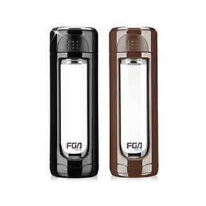 前1小时# 富光 双层便携玻璃杯 320ml 多色可选 29.9元包邮(拍2免1)