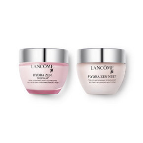 LANCOME 兰蔻 水份缘舒缓套装 日霜50ml+晚霜50ml 644元包邮(659-15券)
