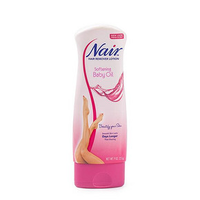 Nair 婴儿油温和滋润保湿脱毛膏 255g 58元包邮(59-8+7)