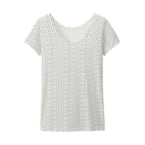 优衣库 AIRism系列女款U领短袖T恤 19元