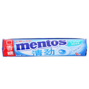 凑单优品# 曼妥思 清劲无糖口香糖 清新薄荷味 15g 0.1元