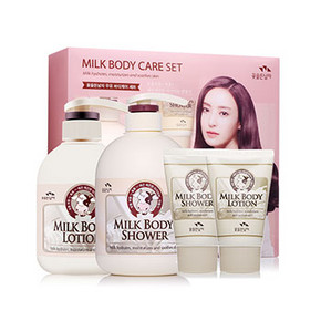SOMANG 所望 牛奶身体护理4件套 沐750ml+乳500ml+沐50ml*2支 69元