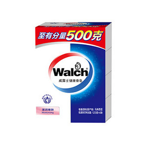 walch 威露士 健康香皂 滋润嫩肤 125g*4块 9.9元