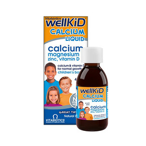 英国 Vitabiotics wellkids 儿童钙镁锌口服液 150ml*2瓶 69元包邮(138-69)