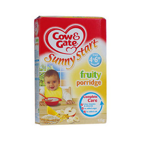Cow&Gate 英国牛栏 婴儿米糊 水果味 125g 11.7元(9.9+1.8)